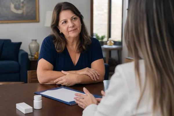 Consulta médica sobre medicamento de alto custo